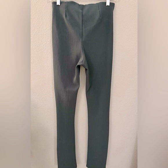 Zara green ribbed boot cut leggings - Picture 5 of 5